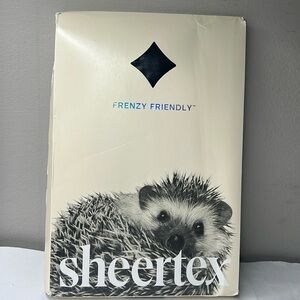 Sheertex Sz L Black Frenzy Friendly Semi Opaque Tights - New Sealed